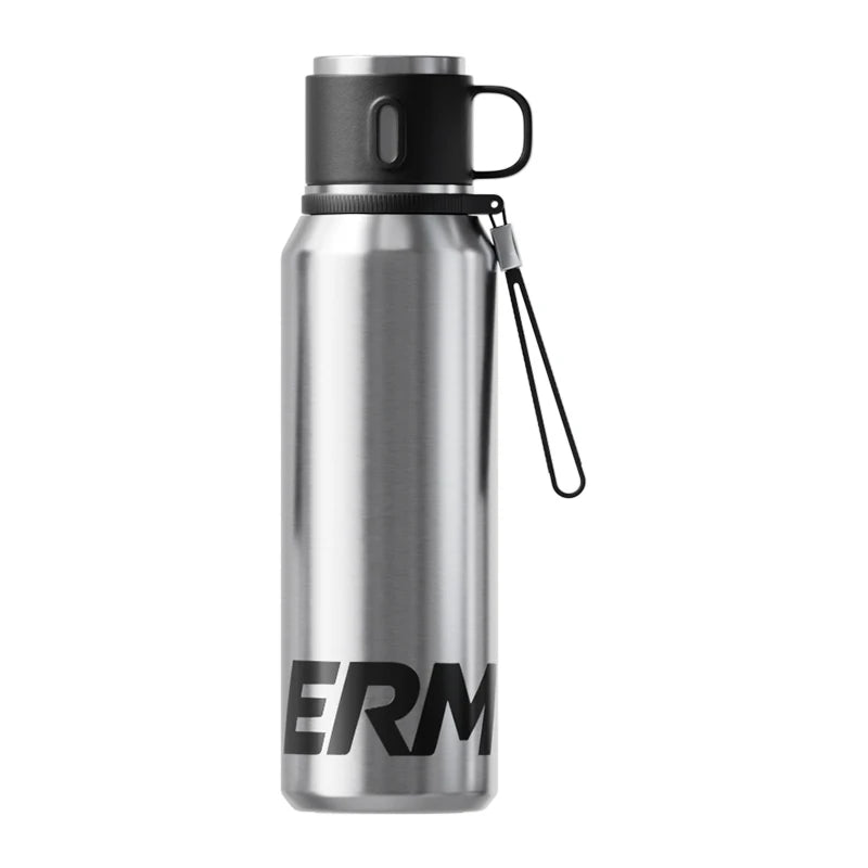 Double Wall Vacuum Insulated Thermos Bottle Stainless Steel Flask Portable Travel Mug With Lid Outdoor Hiking Gym Daily Use