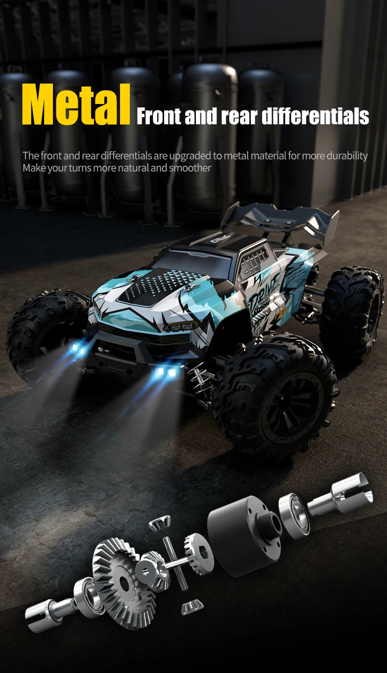 116 4WD RC Monster Truck - High Speed Drift Remote Control Car for Kids - ZOOMNSTORE