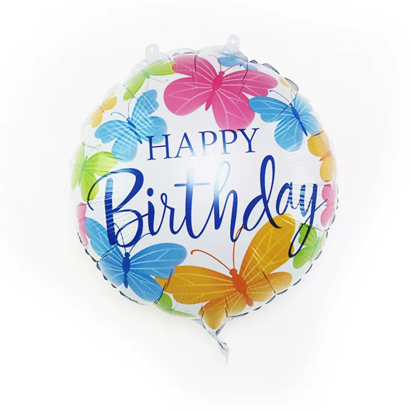 Large Butterfly Foil Balloon - Helium Birthday Party Decoration Baby Shower Photo Prop