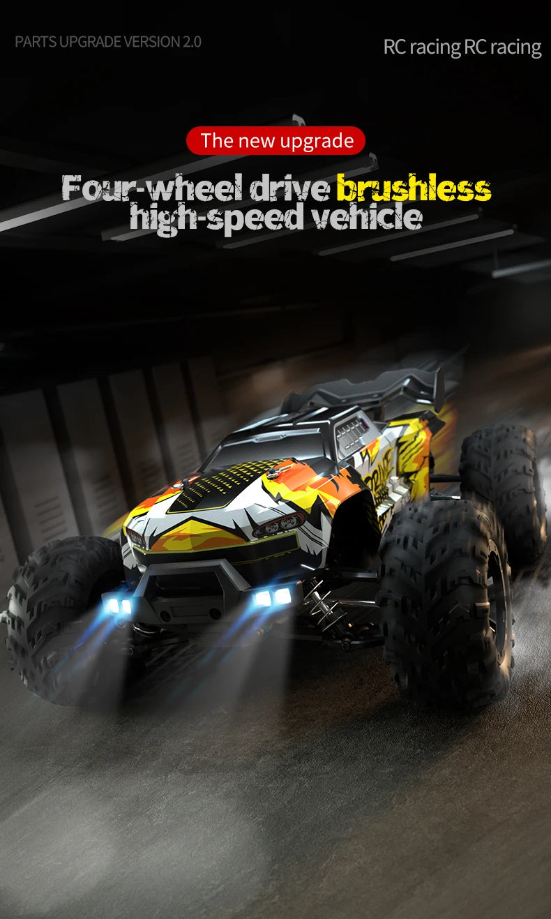 116 4WD RC Monster Truck - High Speed Drift Remote Control Car for Kids - ZOOMNSTORE