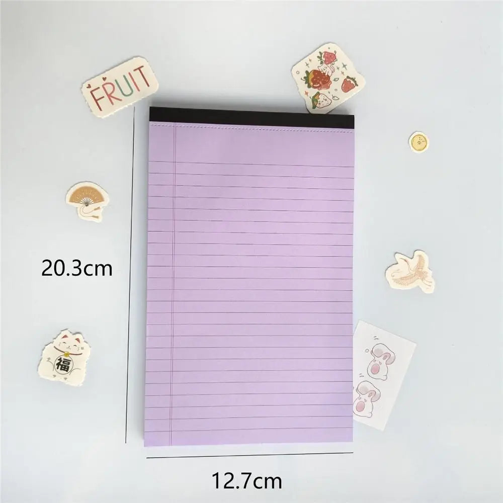 Tearable Legal Pad - Ink-Proof Lined Notepad with 50 Pages - ZOOMNSTORE