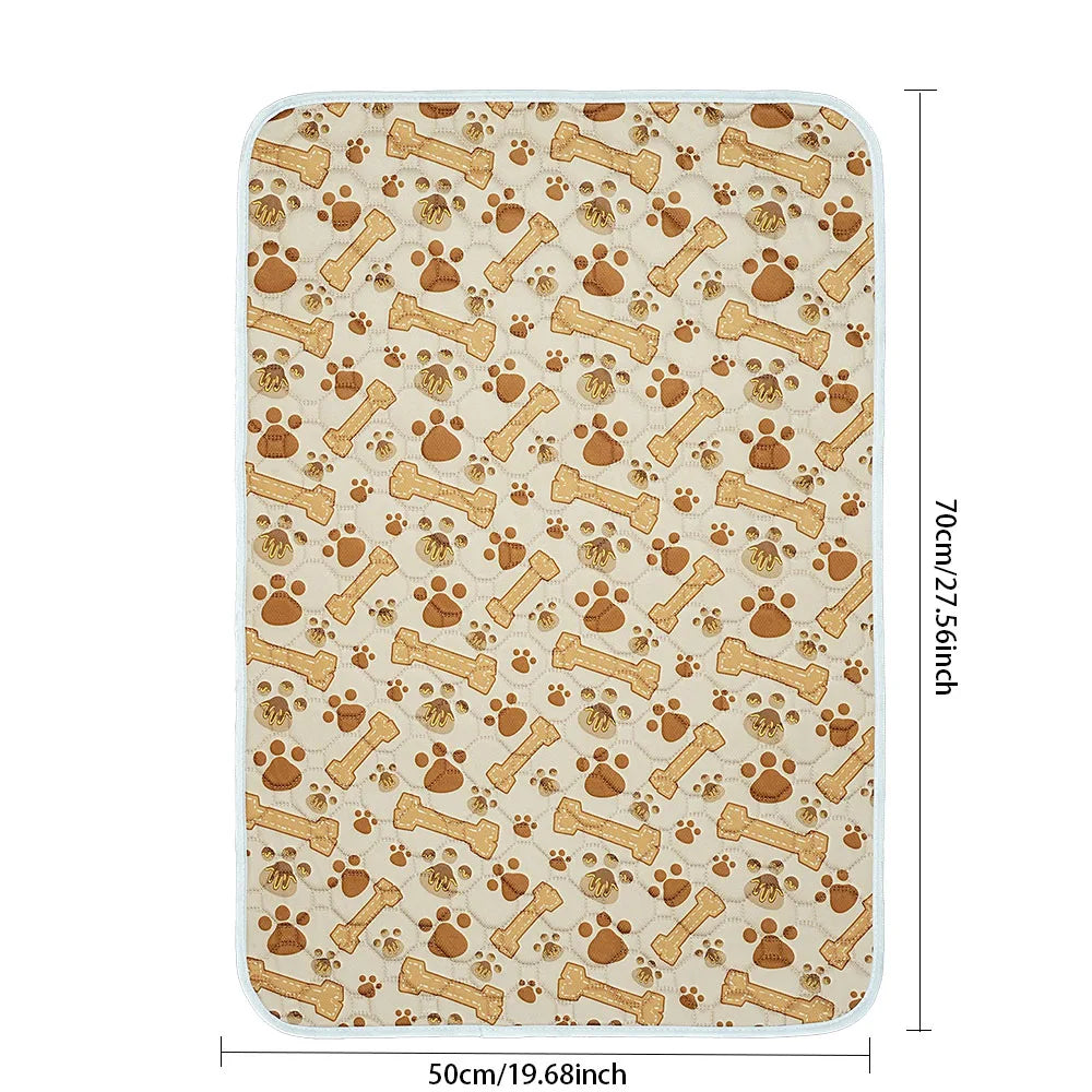 BIAI Winter New non-slip Mat for Pets Waterproof Dog Pee Pad Breathable Cat Mat Washable Pet Diaper Pad High Absorbent Pet Mat