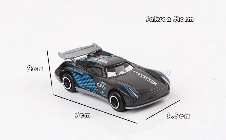 Pixar Cars 155 Diecast Car Set - Lightning McQueen Jackson Storm Toys for Kids - ZOOMNSTORE