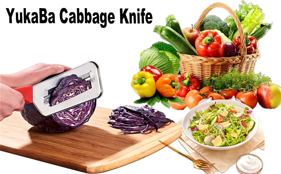 Multifunctional Stainless Steel Cabbage Cutter - Vegetable Cutting Knife