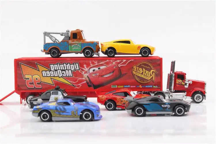 Pixar Cars 155 Diecast Car Set - Lightning McQueen Jackson Storm Toys for Kids - ZOOMNSTORE