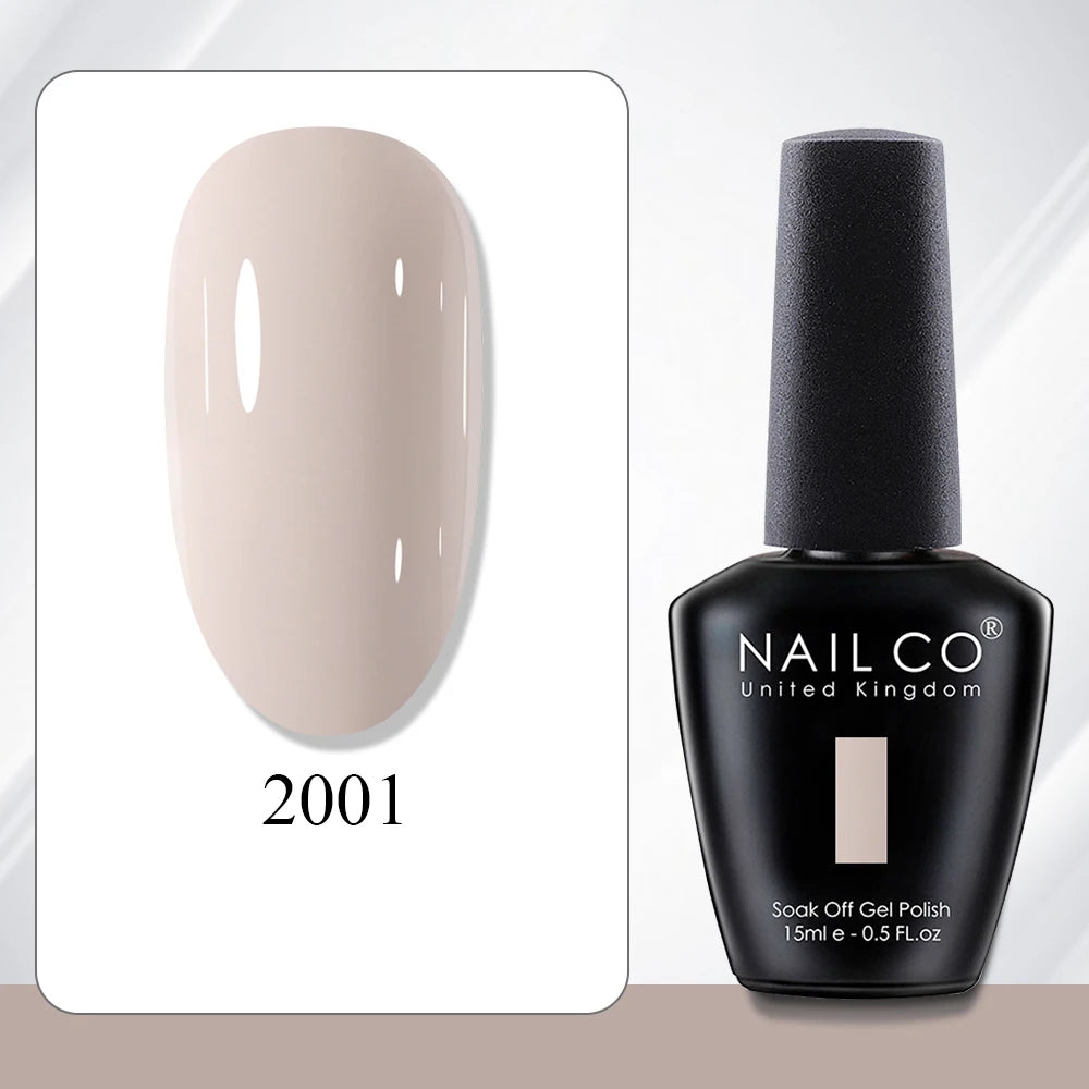 HEMATPO Free Top Base Coat Nail Gel - 15ml Semi-Permanent Soak Off UVLED Varnish