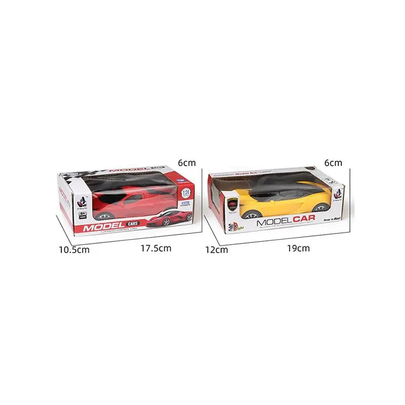 Remote Control Sports Car - Electric RC Toy for Boys Girls Birthday Gift Random Color - ZOOMNSTORE