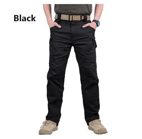 IX9 City Military Tactical Pants Men SWAT Combat Army Pants Casual Men Hiking Pants Outdoor Camping Cargo Waterproof Pants