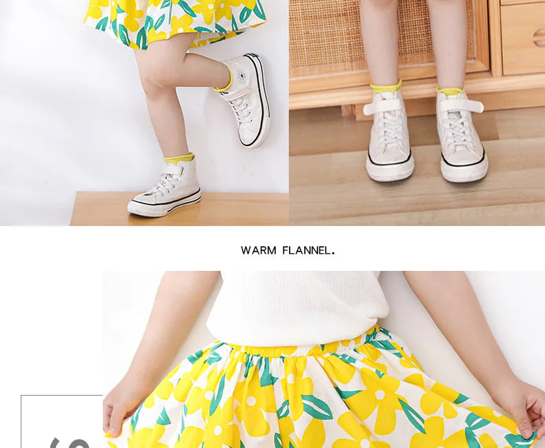 Kids Girls Skirt Shorts Summer Cotton Breathable Kids Skirt Pants Casual Baby Bloomers Children Short Pants Baby Stuff