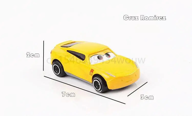 Pixar Cars 155 Diecast Car Set - Lightning McQueen Jackson Storm Toys for Kids - ZOOMNSTORE
