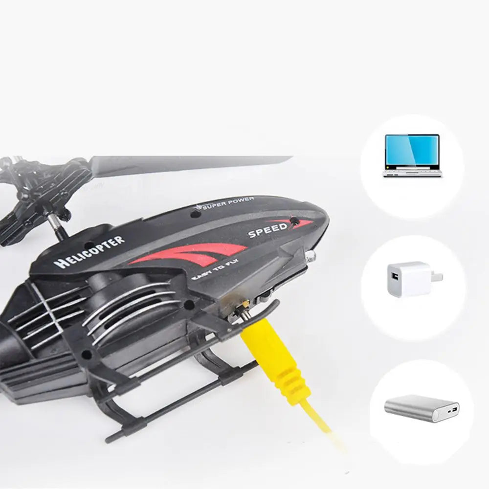 Rechargeable Mini Drone - Remote Control Helicopter Toy - ZOOMNSTORE