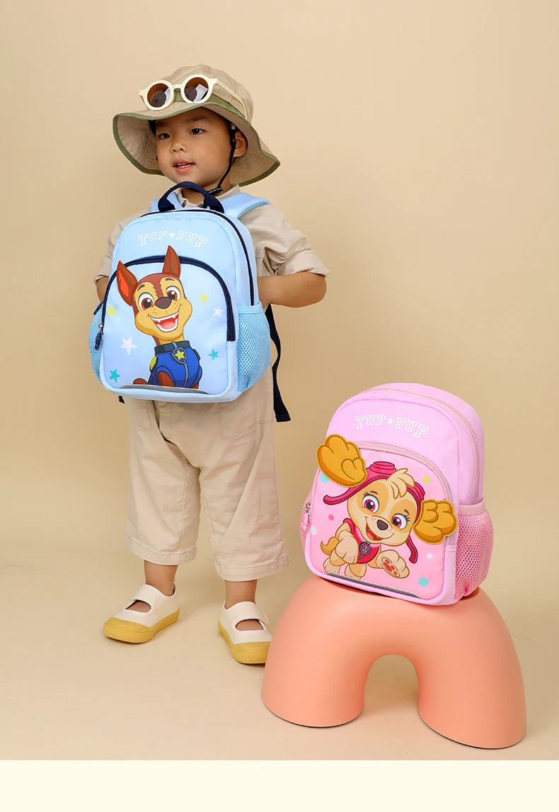 Paw Patrol Kids Backpack - Chase Skye Preschool Knapsack for Ages 1-5T - ZOOMNSTORE