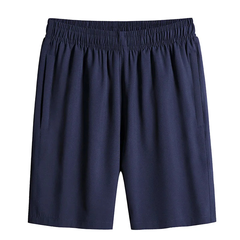 Men's Cargo Shorts – Green Summer Bermuda With Flap Pockets & Drawstring Waist