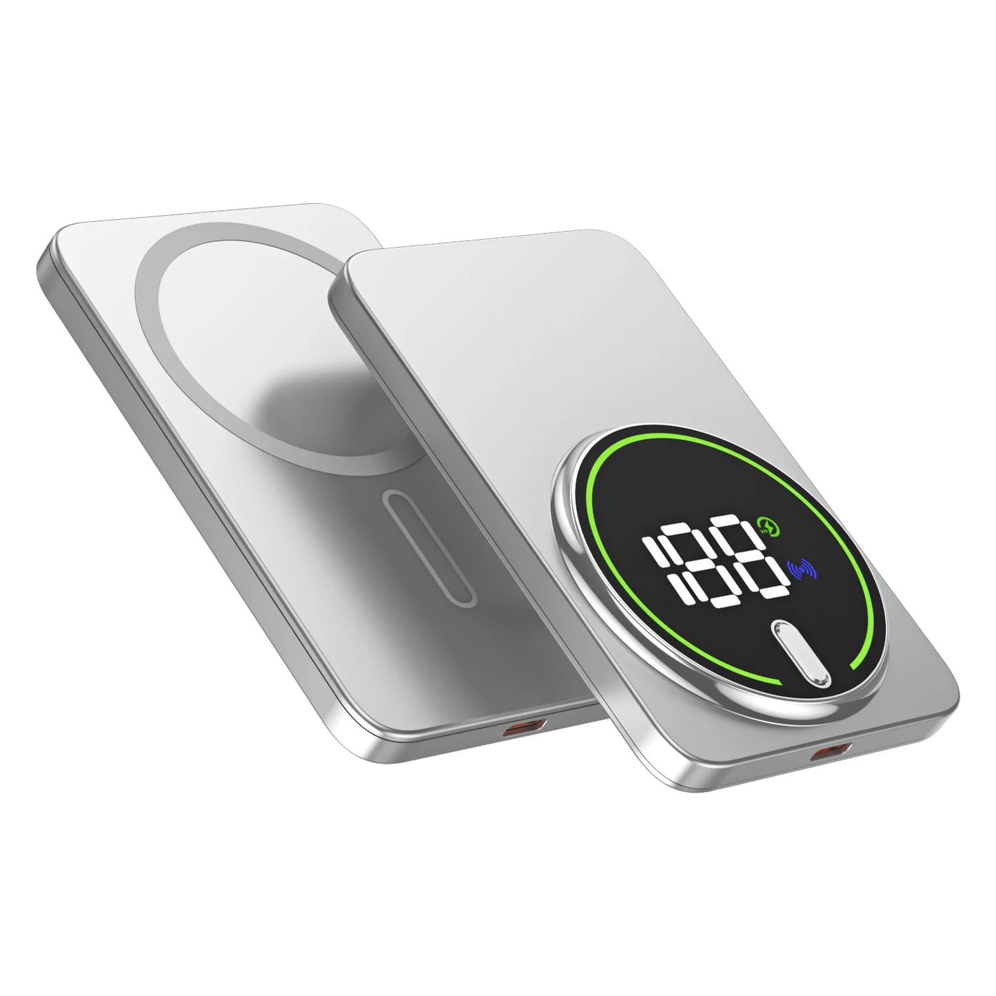 Magnetic Power Bank 10000mAh Wireless Powerbank 20W Slim Portable Battery Charger for MagSafe iPhone 17 16 15 14 13 12 Samsung