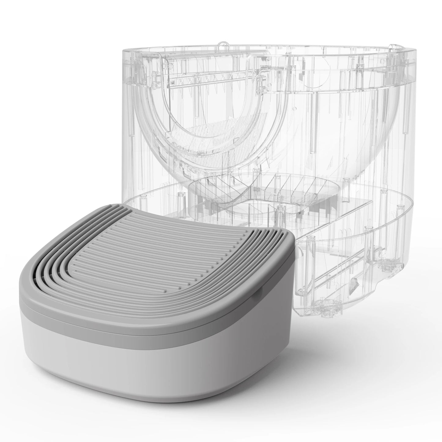 Automatic Smart Cat Litter Box - Self-Cleaning High-Capacity 11L Pet Toilet Tray - ZOOMNSTORE