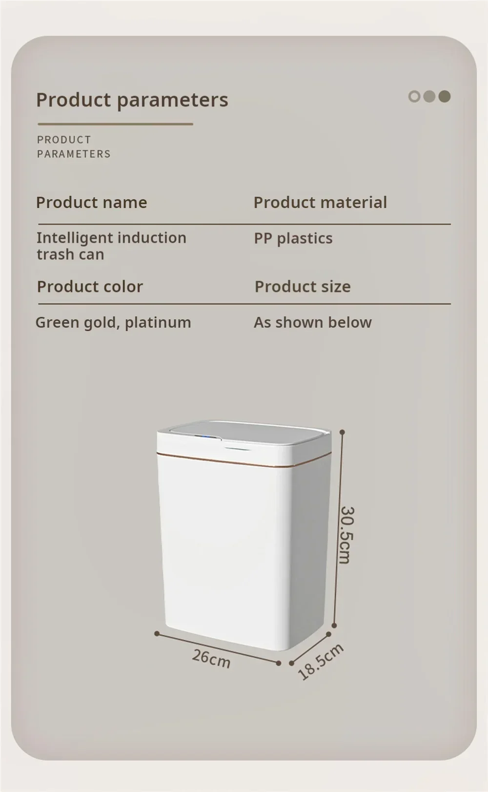 Automatic Trash Can with Lid - Odor-Reducing Kitchen Bin 2025 NEW