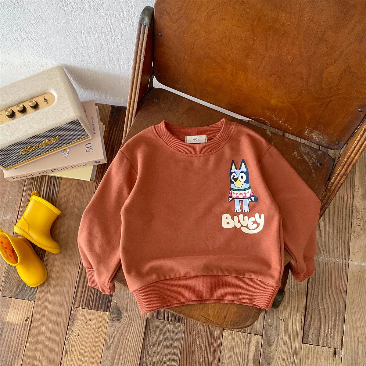 Disney Cartoon Hoodie - Long Sleeve Sweatshirt for Kids