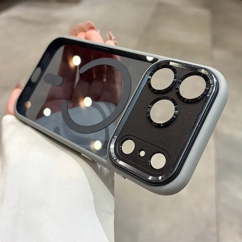Transparent MagSafe Case with Camera Protection for iPhone 11-17 Pro Max - ZOOMNSTORE