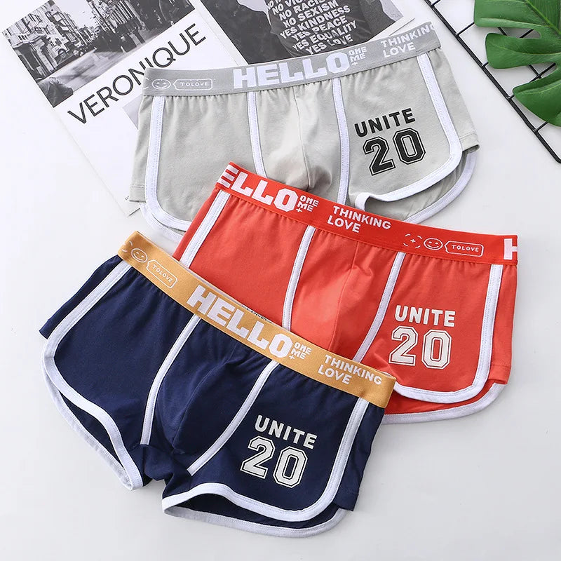 Mens Cotton Boxer Shorts - Comfortable Sexy Underwear Sports Lingerie 134 PCS Options