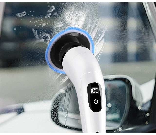 Multipurpose Electric Spin Scrubber - Cordless Cleaning Brush for Kitchen Bathroom