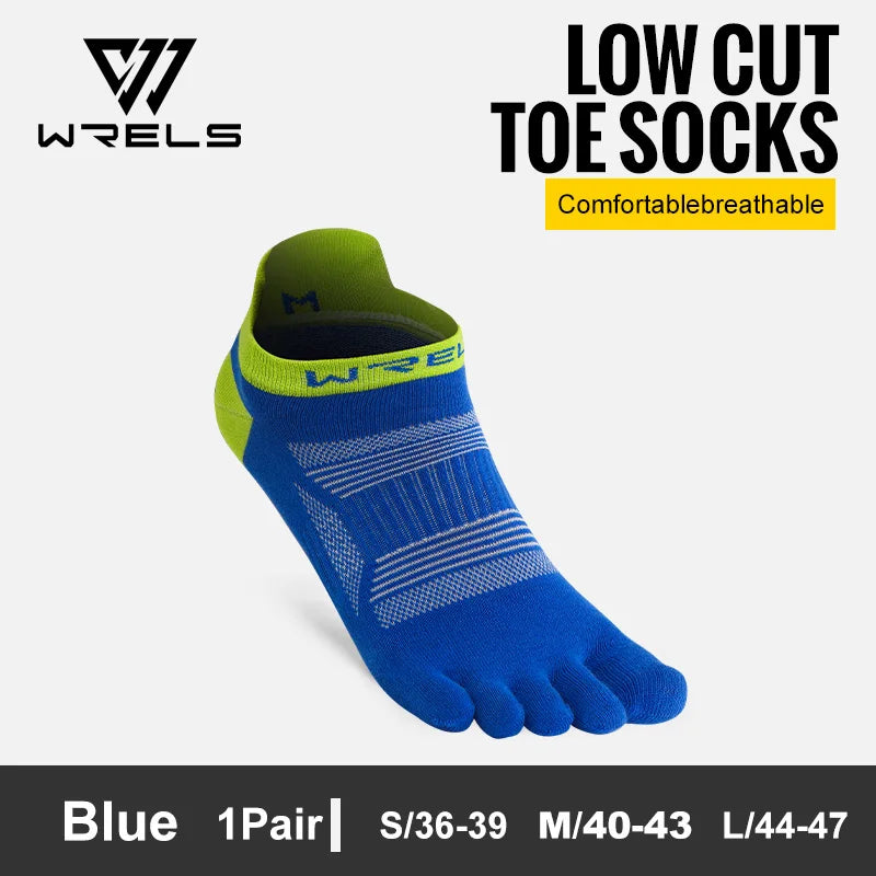 Toe Socks Running - Breathable Five Finger Athletic Socks With Compression Arch Support
