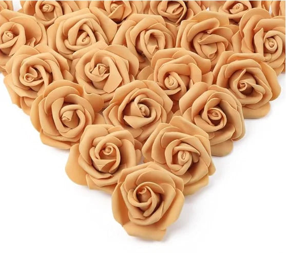 Artificial Foam Rose Flowers - PE Fake Floral Decor for Home Weddings Holidays