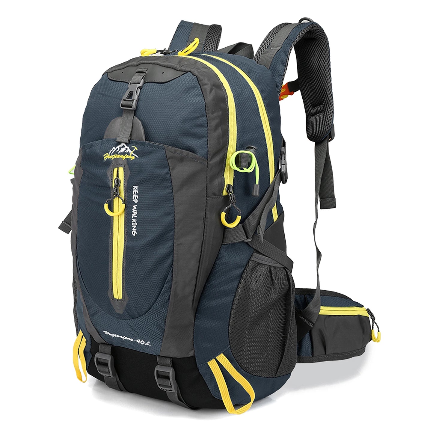 40L Water Resistant Backpack - Travel Hiking Camping Laptop Daypack for Men Women - ZOOMNSTORE