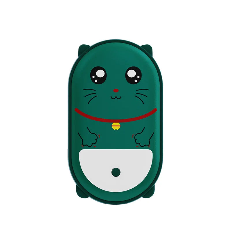 Cute Pet Shaped Electric Hand Warmer USB Charging Portable Waterless Hot Water Bag Dual Purpose 3000mAh Power Bank 2-in-1