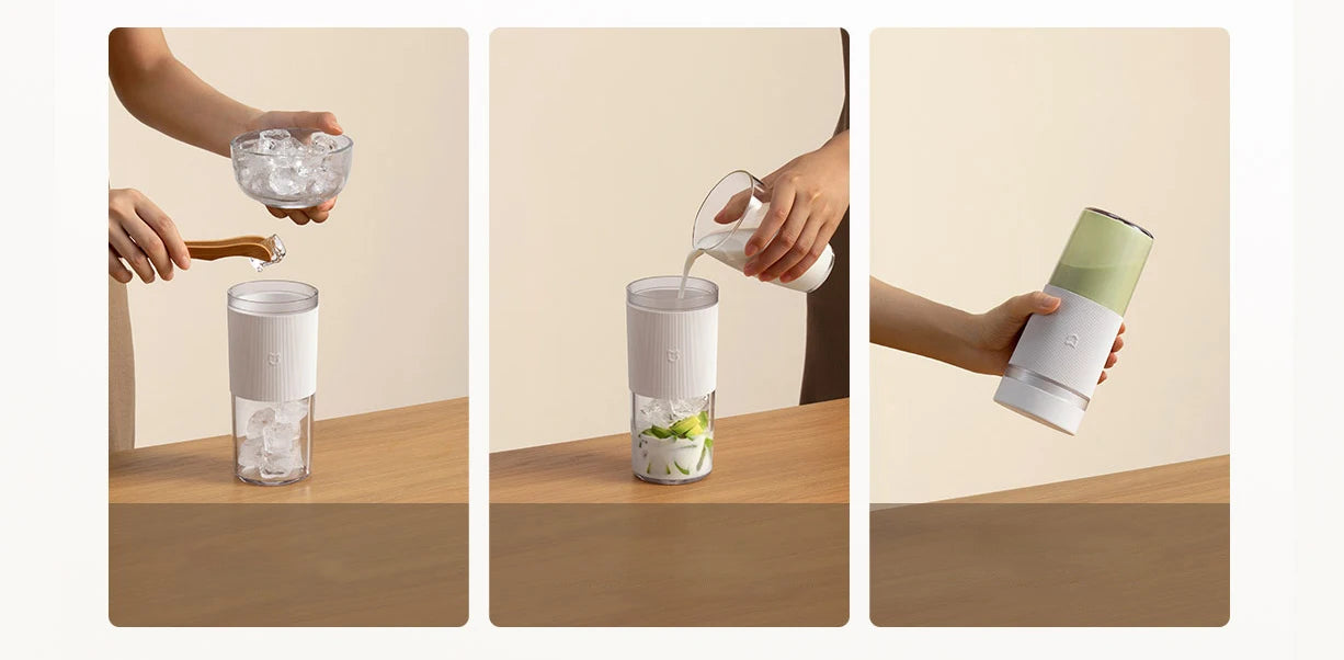 XIAOMI MIJIA Portable Juicer - Electric Fruit Blender Juice Extractor