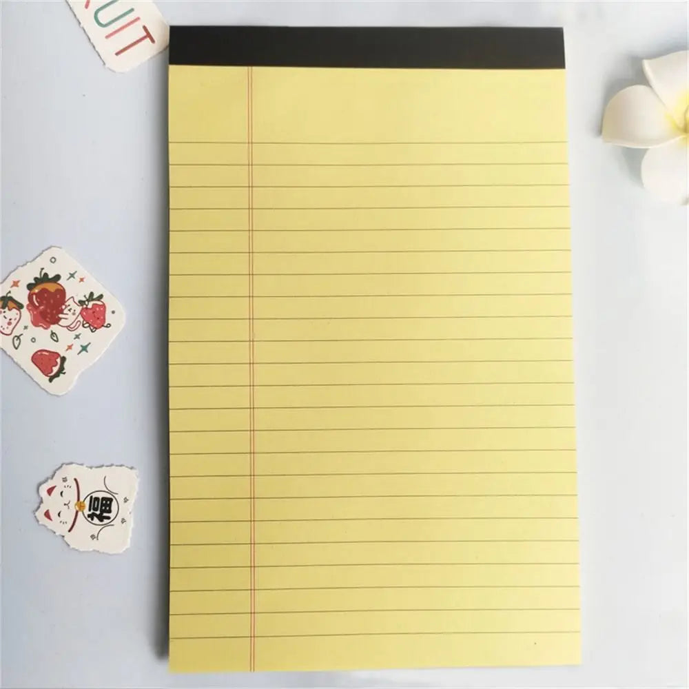 Tearable Legal Pad - Ink-Proof Lined Notepad with 50 Pages - ZOOMNSTORE