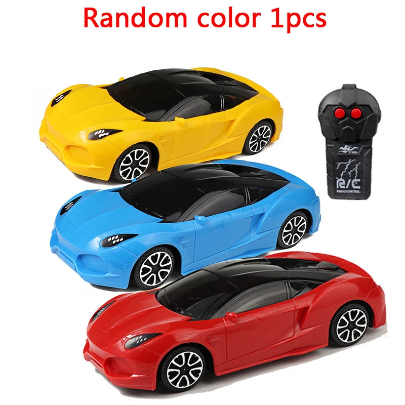 Remote Control Sports Car - Electric RC Toy for Boys Girls Birthday Gift Random Color - ZOOMNSTORE