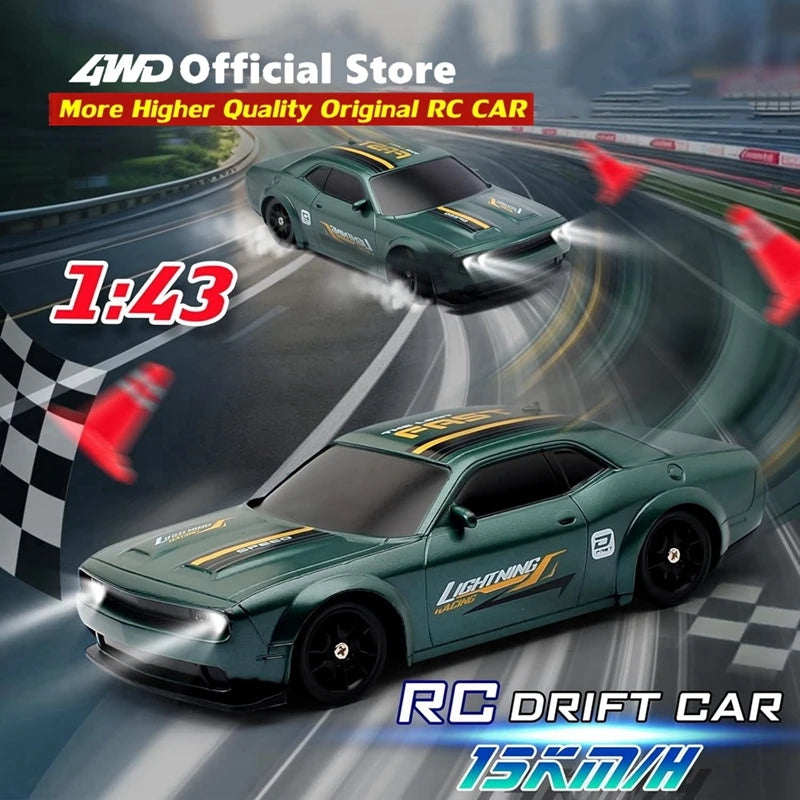 164 4WD Drift RC Car - High Speed Remote Control Mini Racing Model - ZOOMNSTORE