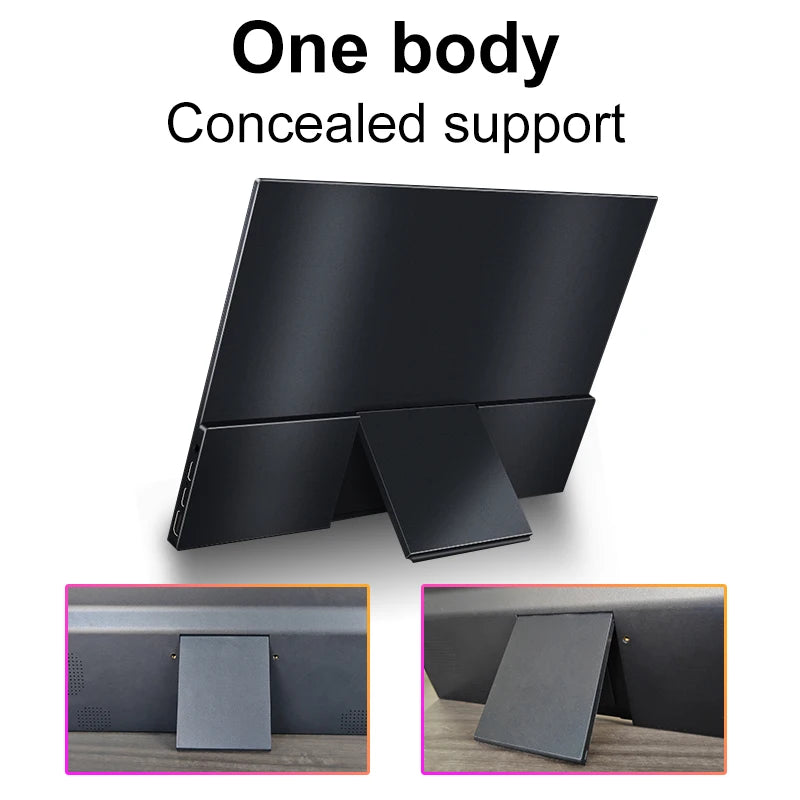 Portable Gaming Monitor 16 Inch IPS Display Screen 120Hz Refresh Rate - HDR10 Matte Surface