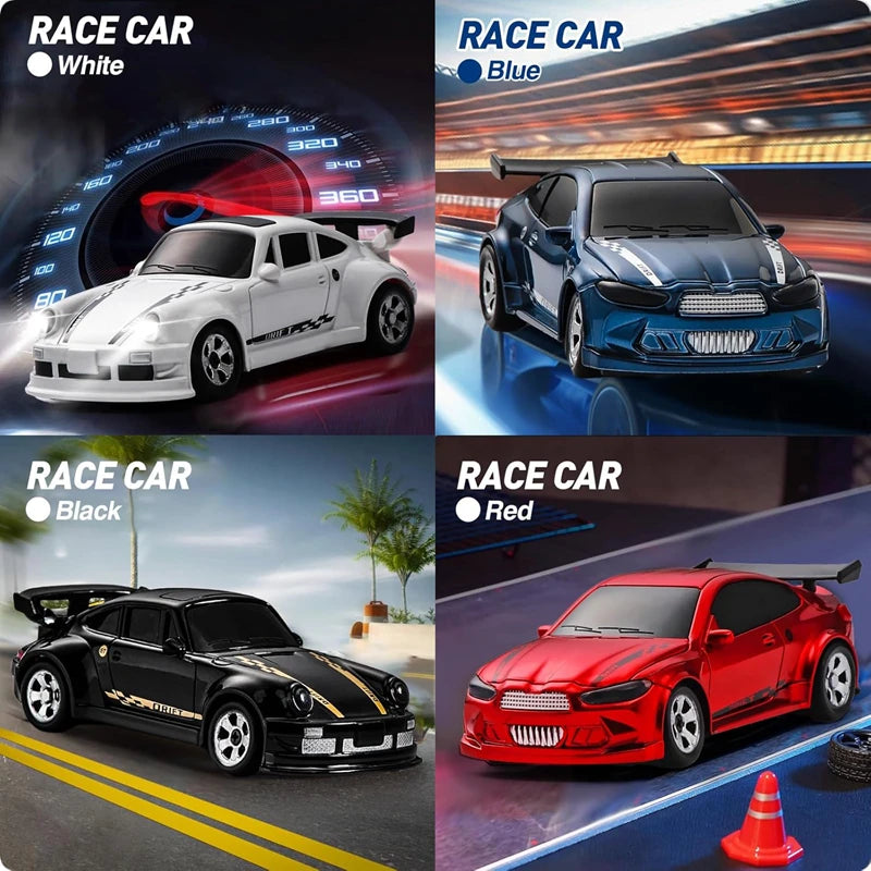 164 4WD Drift RC Car - High Speed Remote Control Mini Racing Model - ZOOMNSTORE