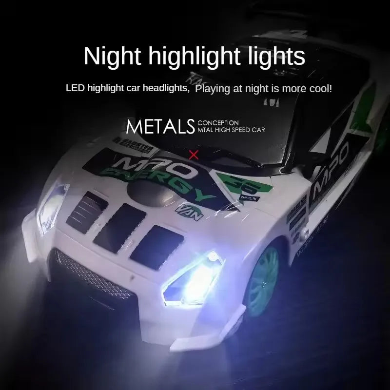 RC Drift Car 4WD - LED Remote Control Racing Vehicle for Kids Adults - ZOOMNSTORE