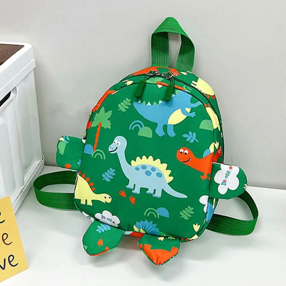 Kids Dinosaur Backpack - Kawaii Nylon Schoolbag for Boys and Girls - ZOOMNSTORE