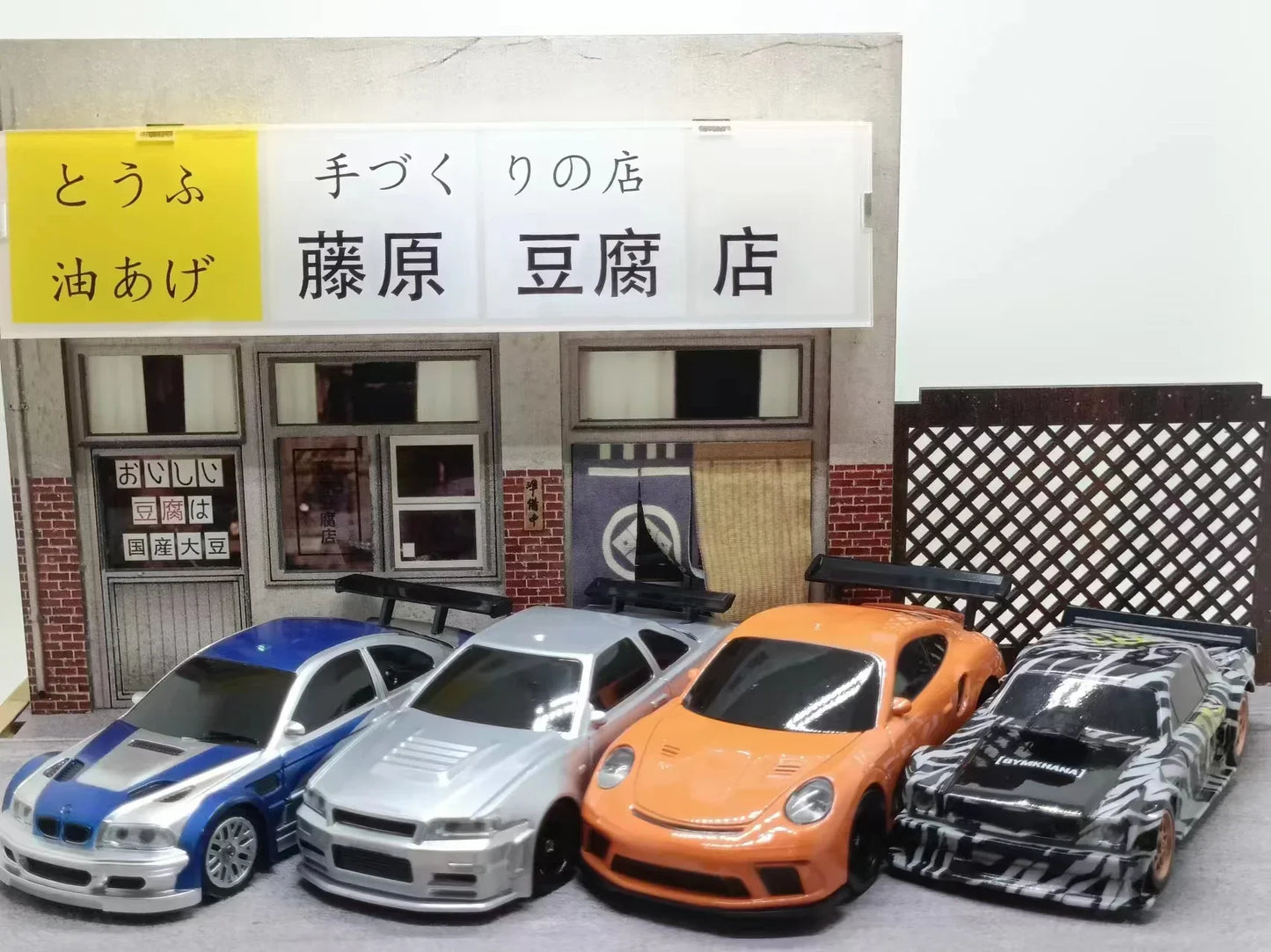 4WD RC Drift Car - 143 Remote Control Mini Racing Toy - ZOOMNSTORE
