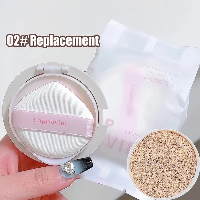Moisturizing Concealer Air Cushion Foundation Natural Makeup Even Skin Tone Long-lasting Hydrating Concealer BB Cream Cosmetics