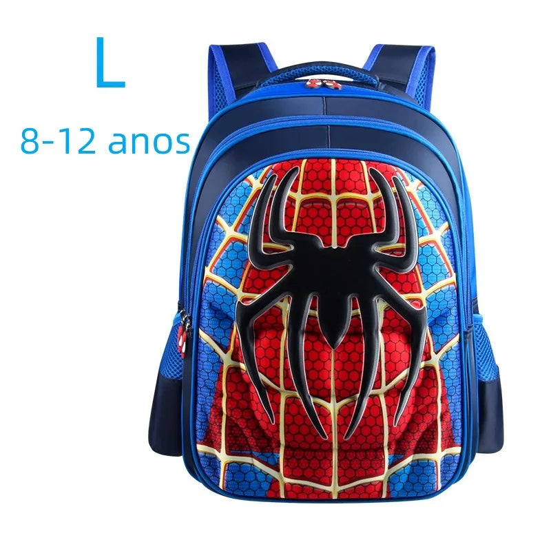 3D Kids Backpack - Durable Spider King Design - ZOOMNSTORE