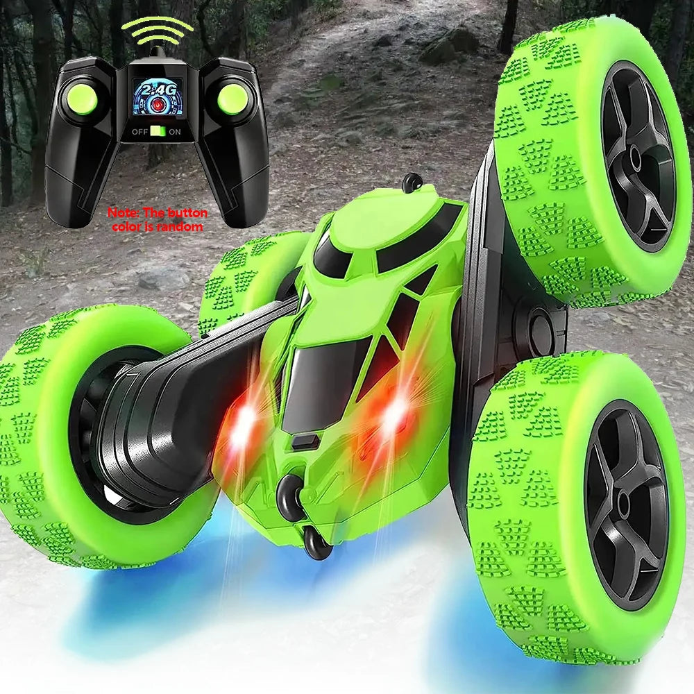 Remote Control Stunt Car - Double-Sided 360 Flip Drift Toy for Kids - ZOOMNSTORE