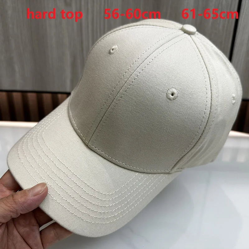 Big Head Man Large Size Mesh Baseball Hats Outdoors Plus Size Sport Caps Dad Oversize Trucker Cap 56-61cm 62-66cm