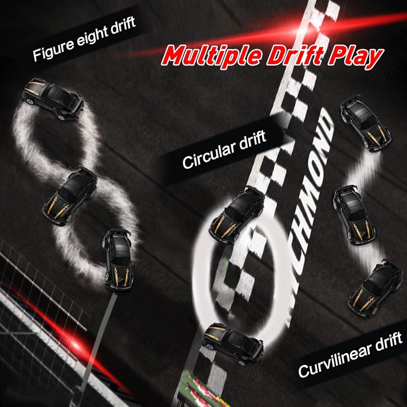 164 4WD Drift RC Car - High Speed Remote Control Mini Racing Model - ZOOMNSTORE
