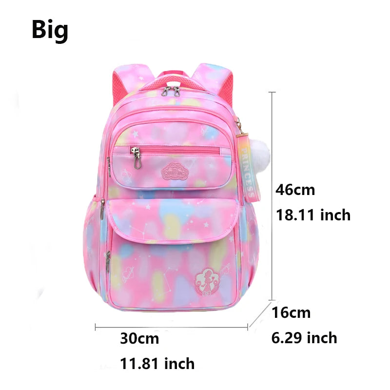 Kawaii Pink Girls Backpack - Cute Waterproof School Bag for Kids and Teens - ZOOMNSTORE