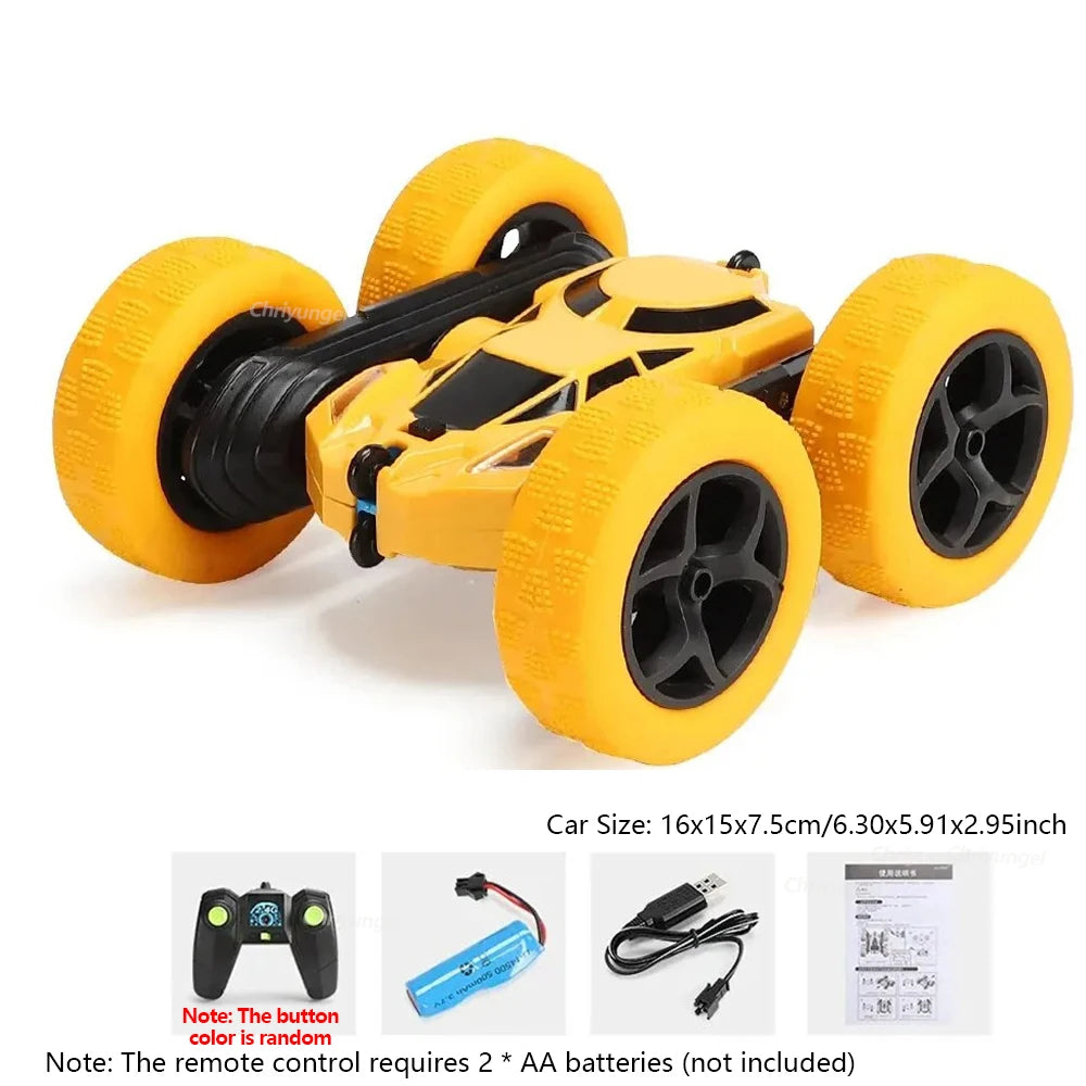 Remote Control Stunt Car - Double-Sided 360 Flip Drift Toy for Kids - ZOOMNSTORE