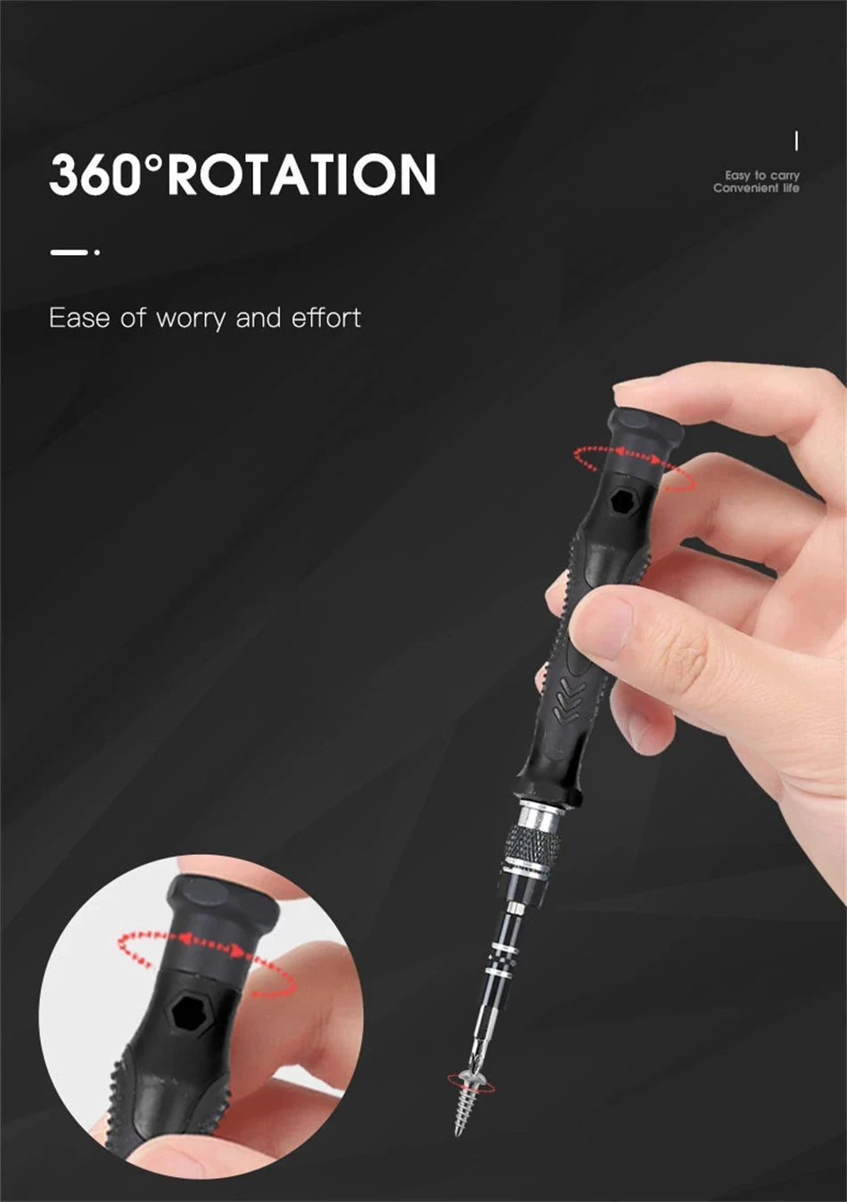 Precision Screwdriver Set - 115117 Magnetic Hex Bits for Xiaomi Mac PC iPhone Repair - ZOOMNSTORE