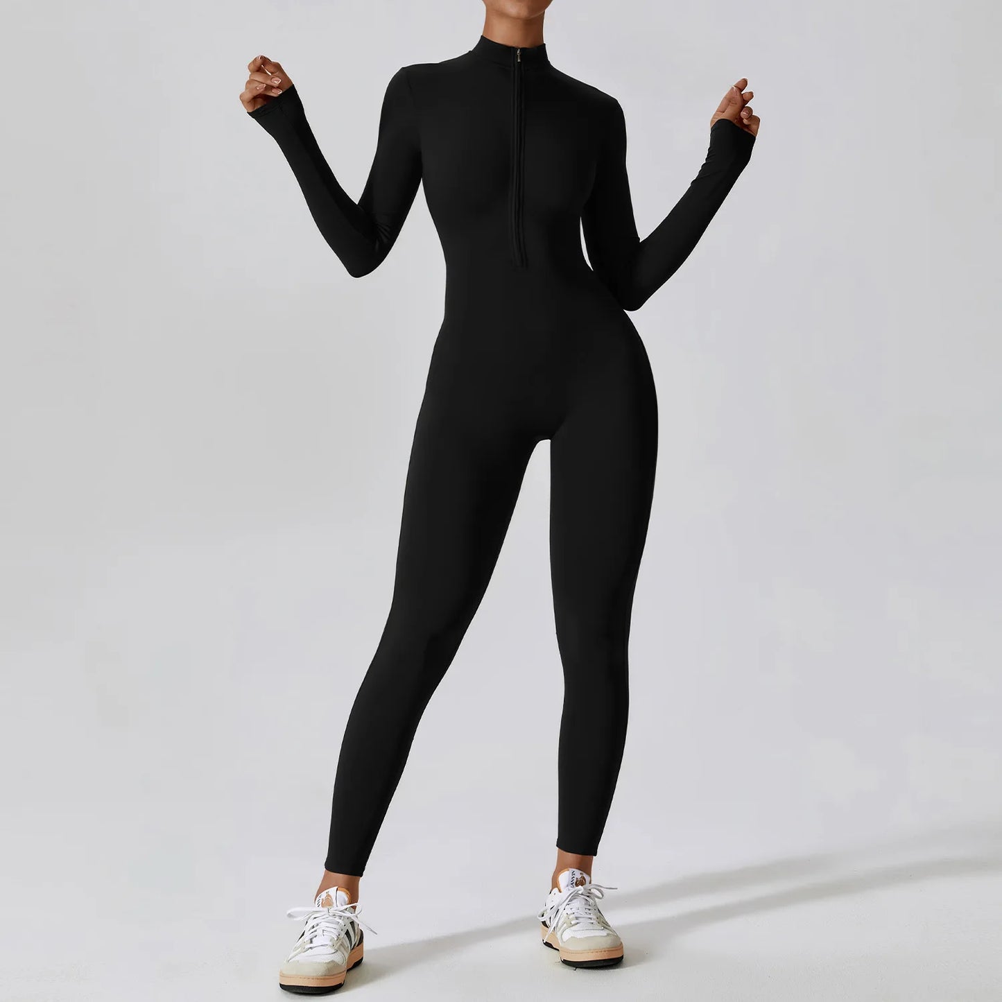 Women's Yoga Jumpsuit - Breathable Fitness Bodysuit With Push Up Sportswear