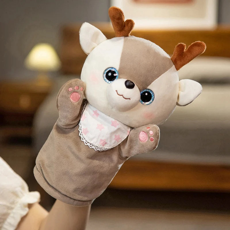 Kawaii Plush Animal Puppets - Educational Stuffed Toys for Kids - ZOOMNSTORE