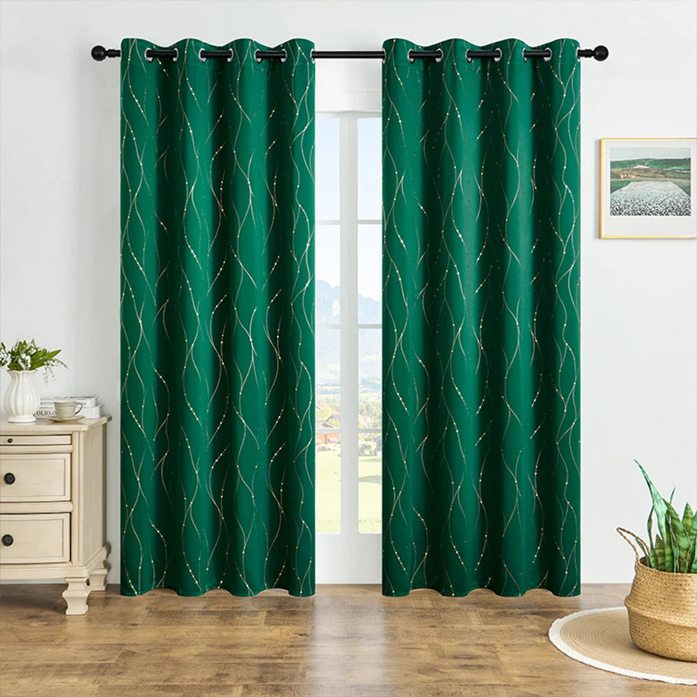 Blackout Curtains | Light Blocking Curtains for Living Room - Heat Insulating Drapes