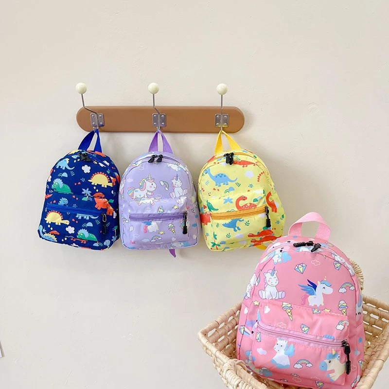 Dinosaur Unicorn Backpack - Cute Waterproof Schoolbag for Kids - ZOOMNSTORE
