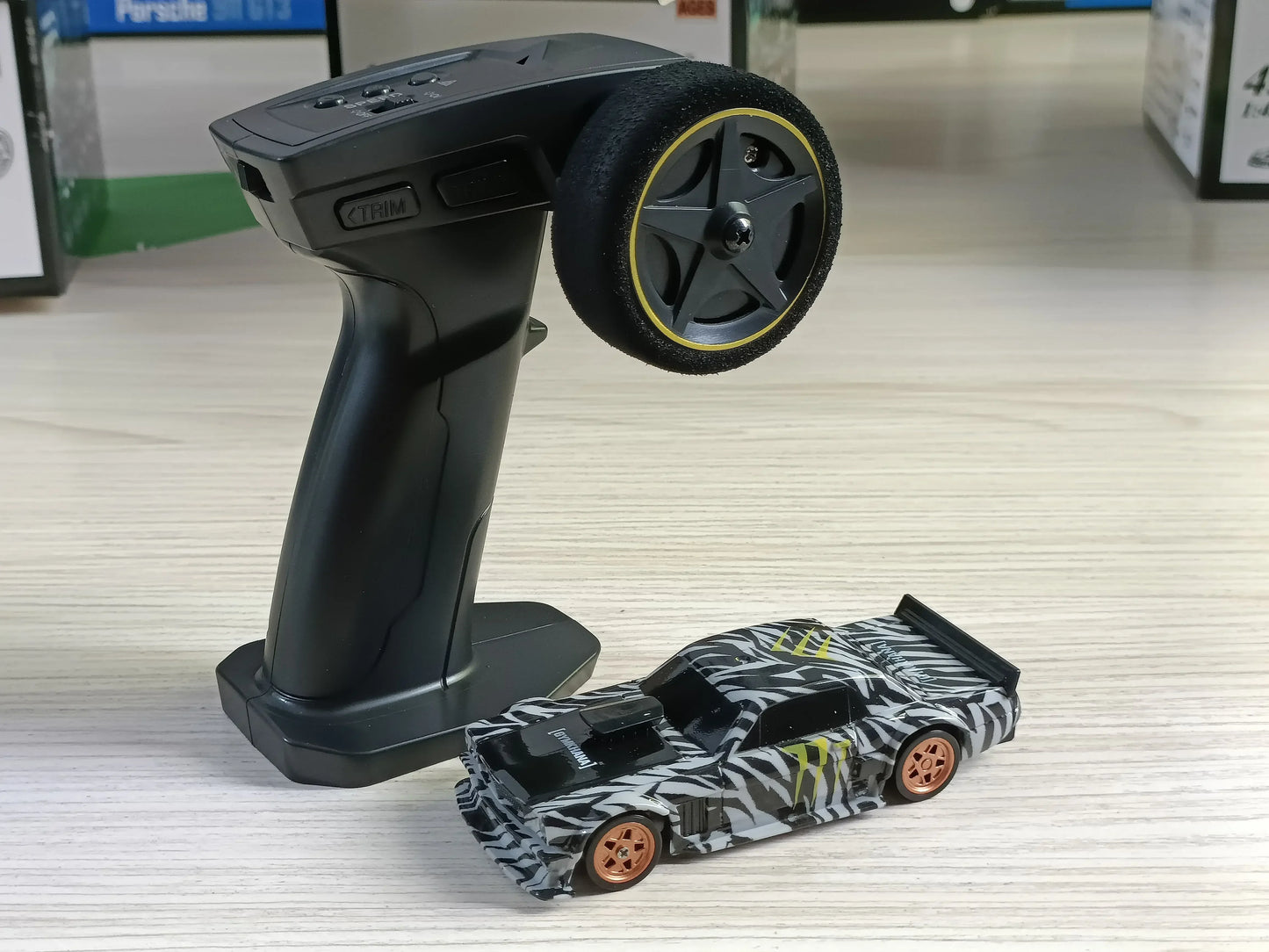 4WD RC Drift Car - 143 Remote Control Mini Racing Toy - ZOOMNSTORE